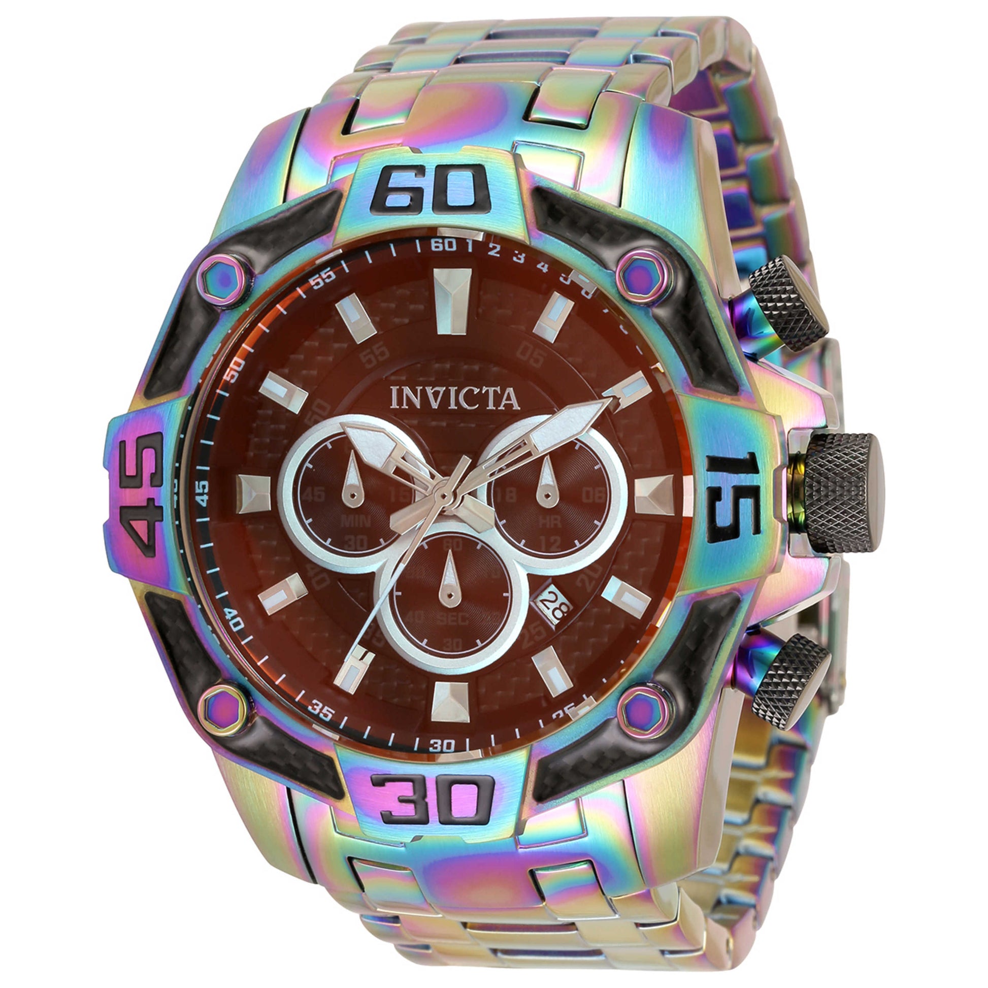 Front view of Invicta Pro Diver Men's Quartz Watch IN-33849