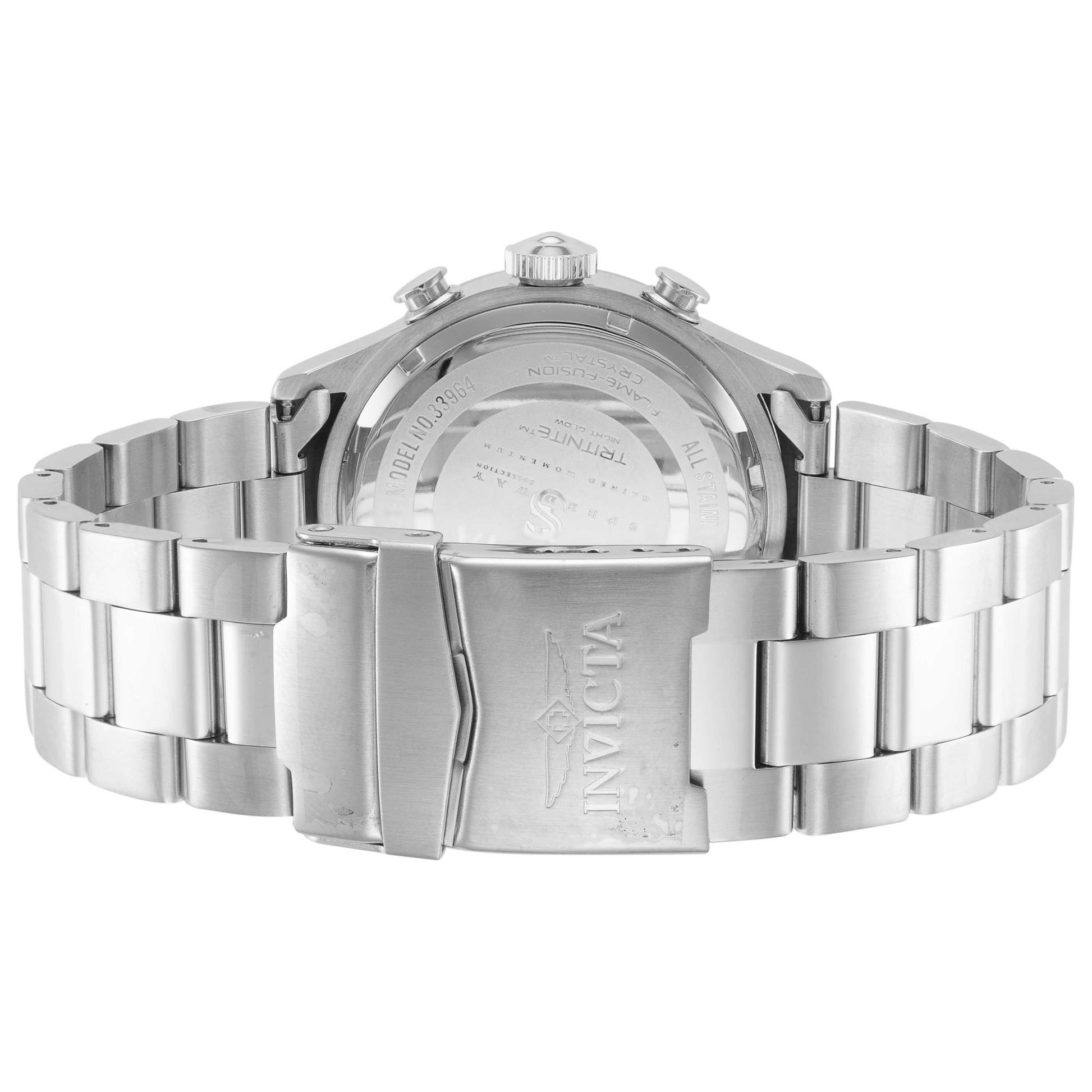 Back view of Invicta Speedway Men's Quartz Watch IN-33964