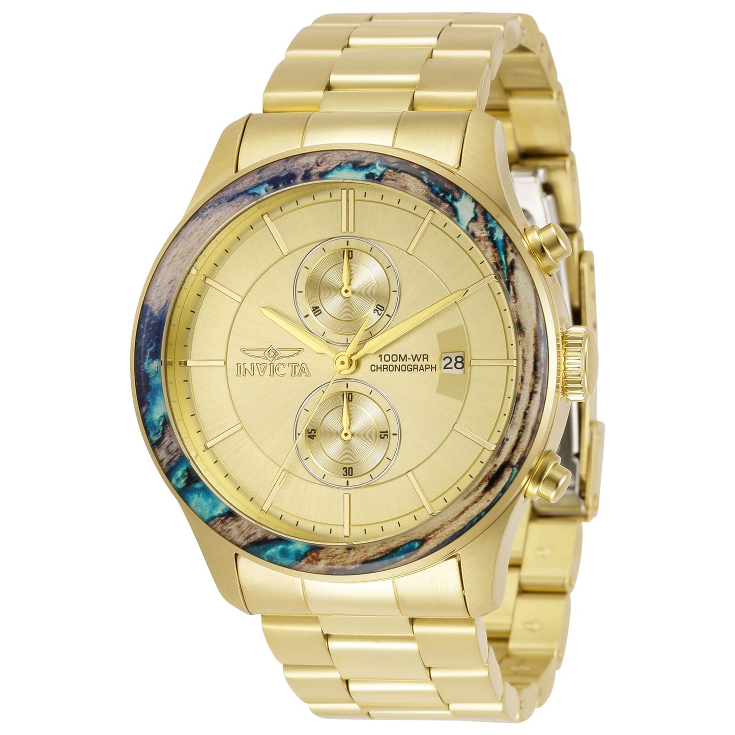 Front view of Invicta Men's Quartz Watch IN-34062