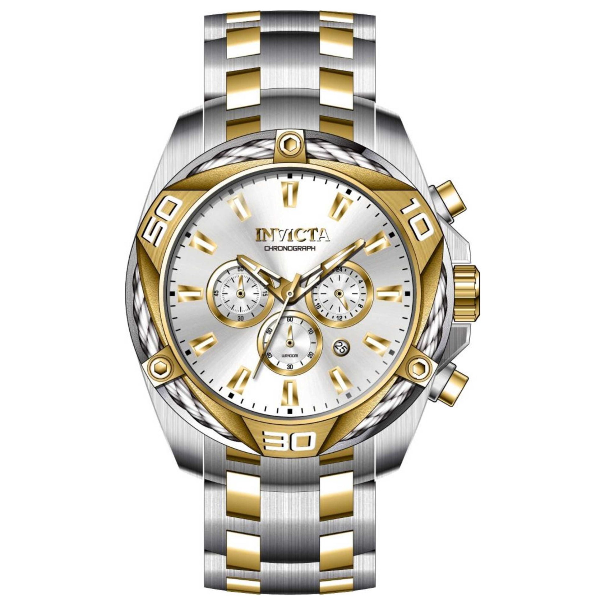 Front view of Invicta Bolt Men's Quartz Watch IN-34126