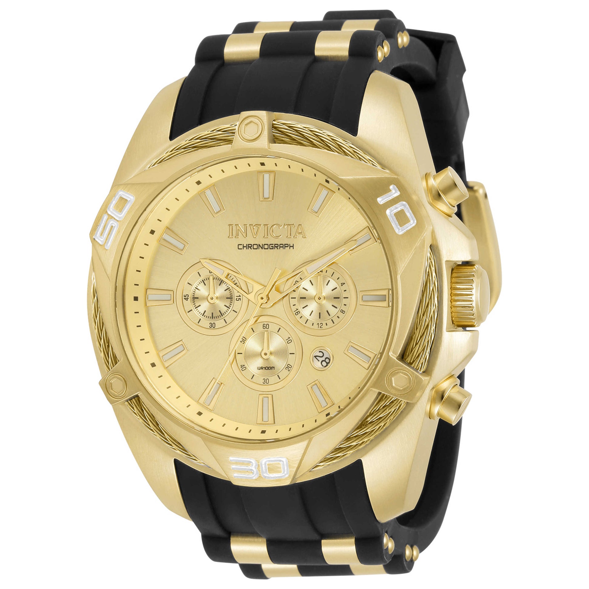 Front view of Invicta Men's Quartz Watch IN-34142