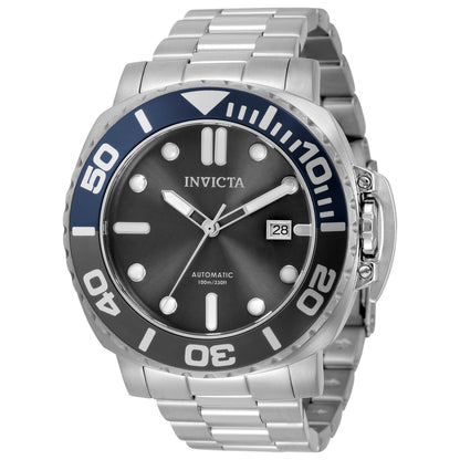 Front view of Invicta Pro Diver Men's Automatic Watch IN-34312