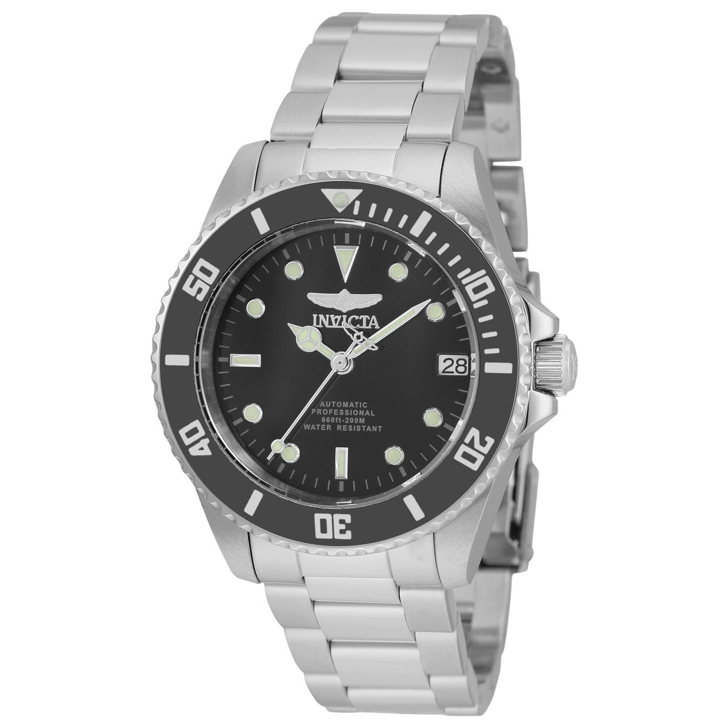 Front view of Invicta Pro Diver Women's Automatic Watch IN-35848