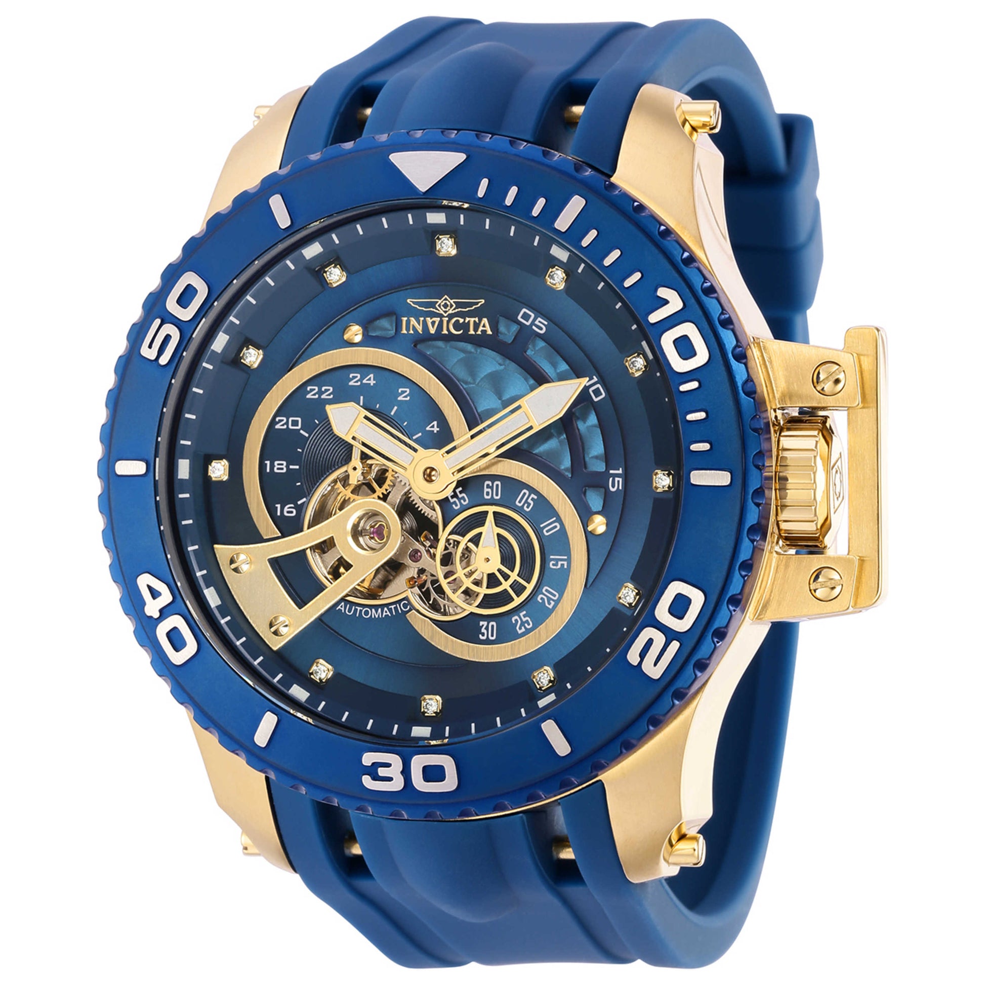 Front view of Invicta Pro Diver Men's Automatic Watch IN-36113