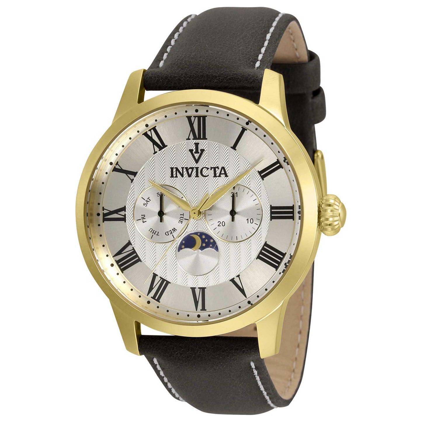 Front view of Invicta Vintage Men's Quartz Watch IN-36216