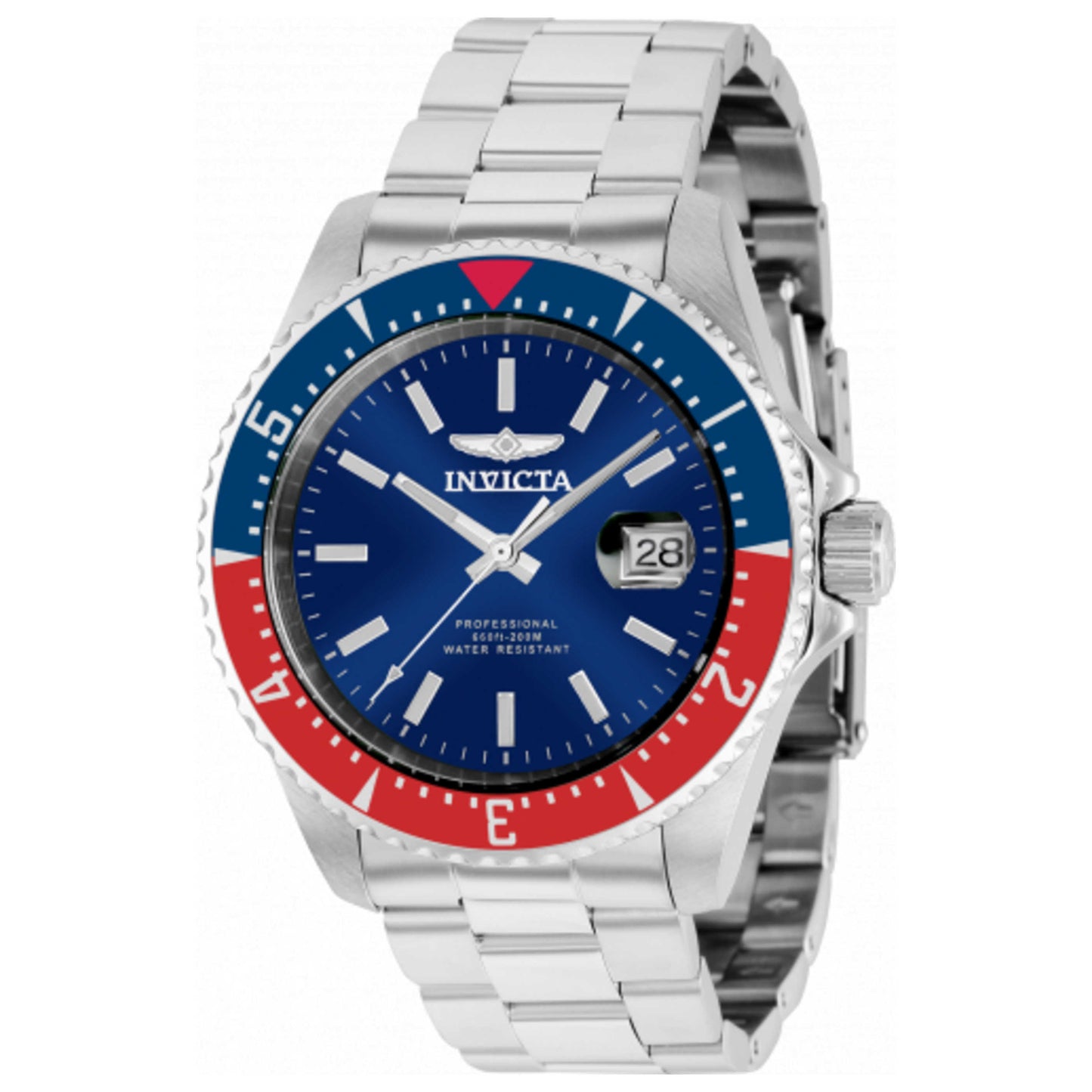 Front view of Invicta Pro Diver Men's Automatic Watch IN-36784