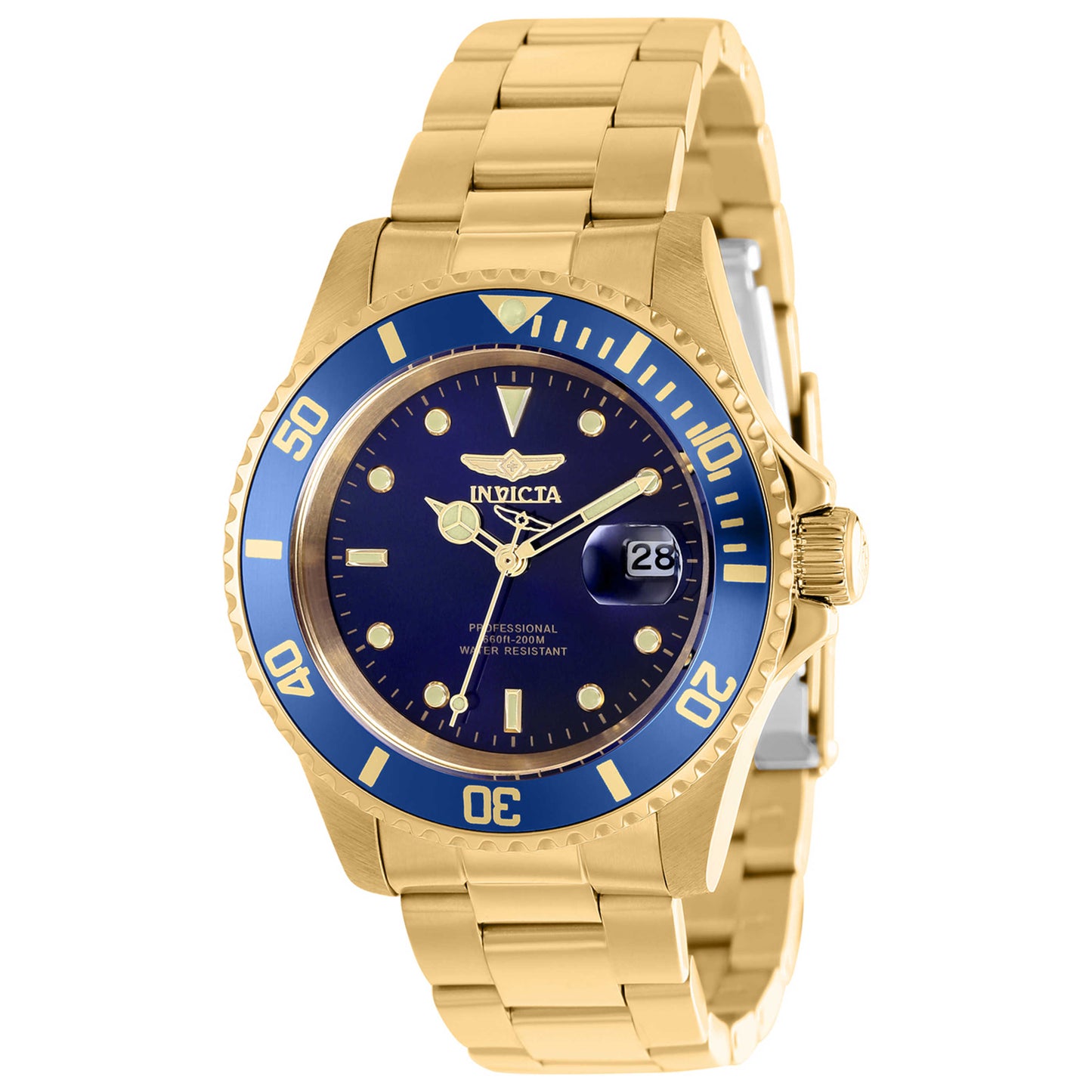Front view of Invicta Pro Diver Men's Quartz Watch IN-37159