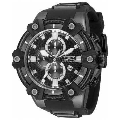 Front view of Invicta Carbon Hawk Men's Quartz Watch IN-37286
