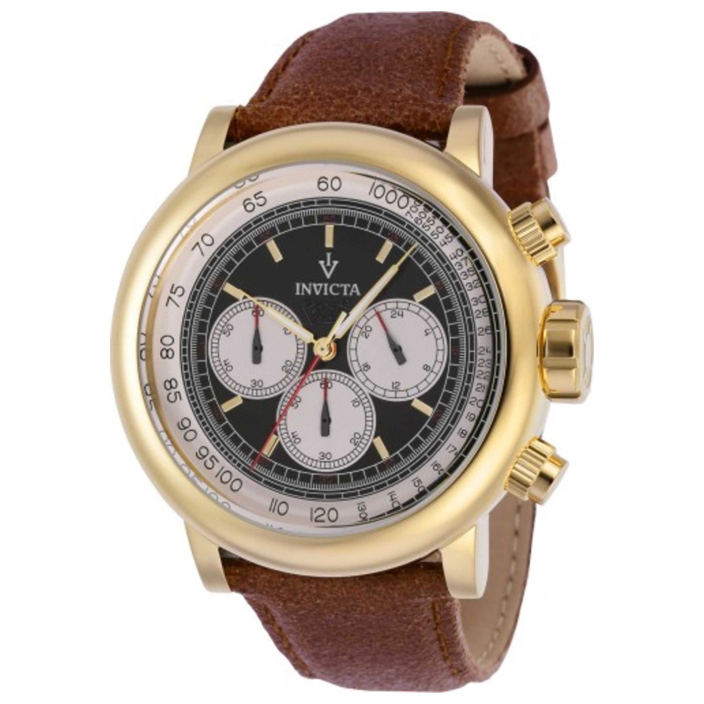 Front view of Invicta Vintage Men's Quartz Watch IN-37323