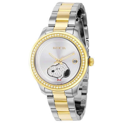 Front view of Invicta Snoopy Women's Quartz Watch IN-38278