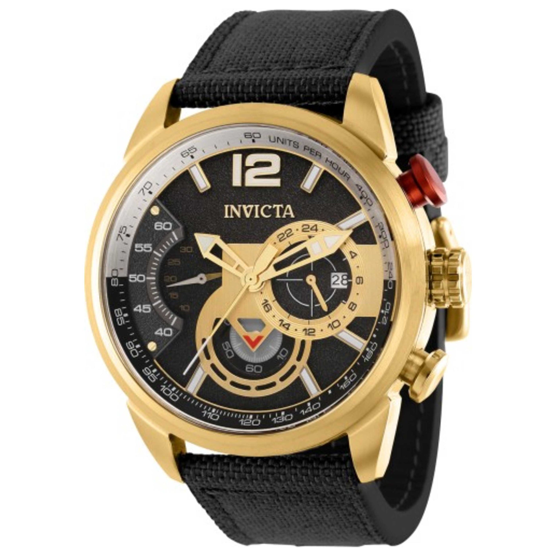Front view of Invicta Aviator Men's Quartz Watch IN-39656