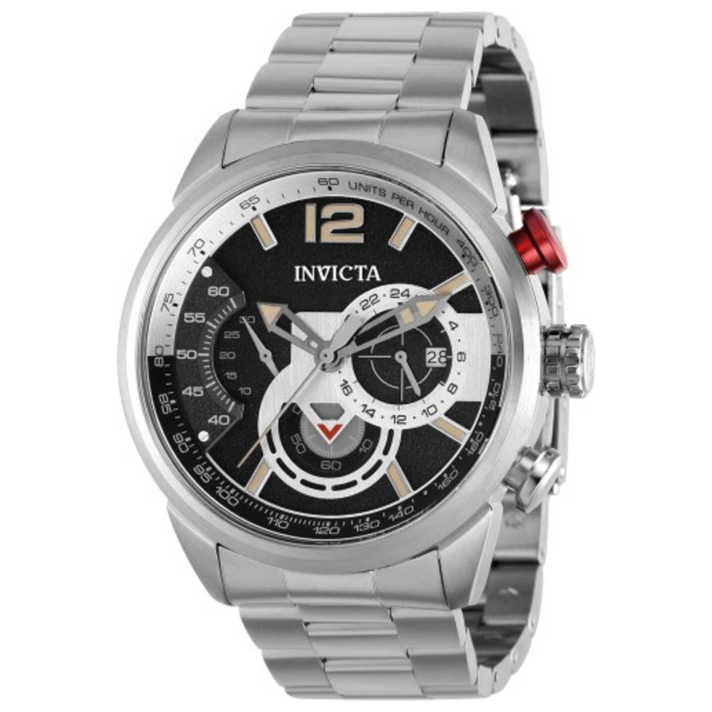 Front view of Invicta Aviator Men's Quartz Watch IN-39658