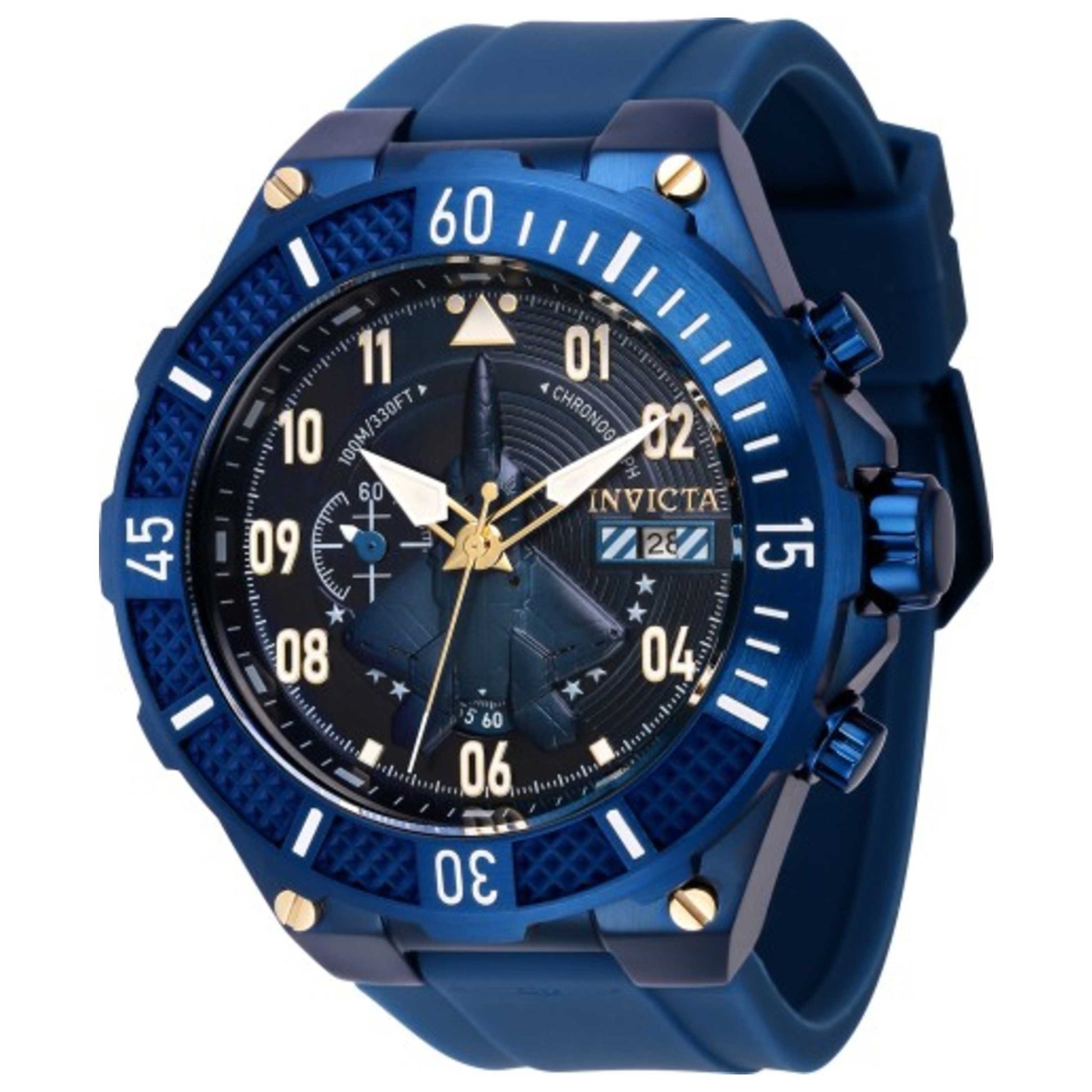 Front view of Invicta Aviator Men's Quartz Watch IN-39893