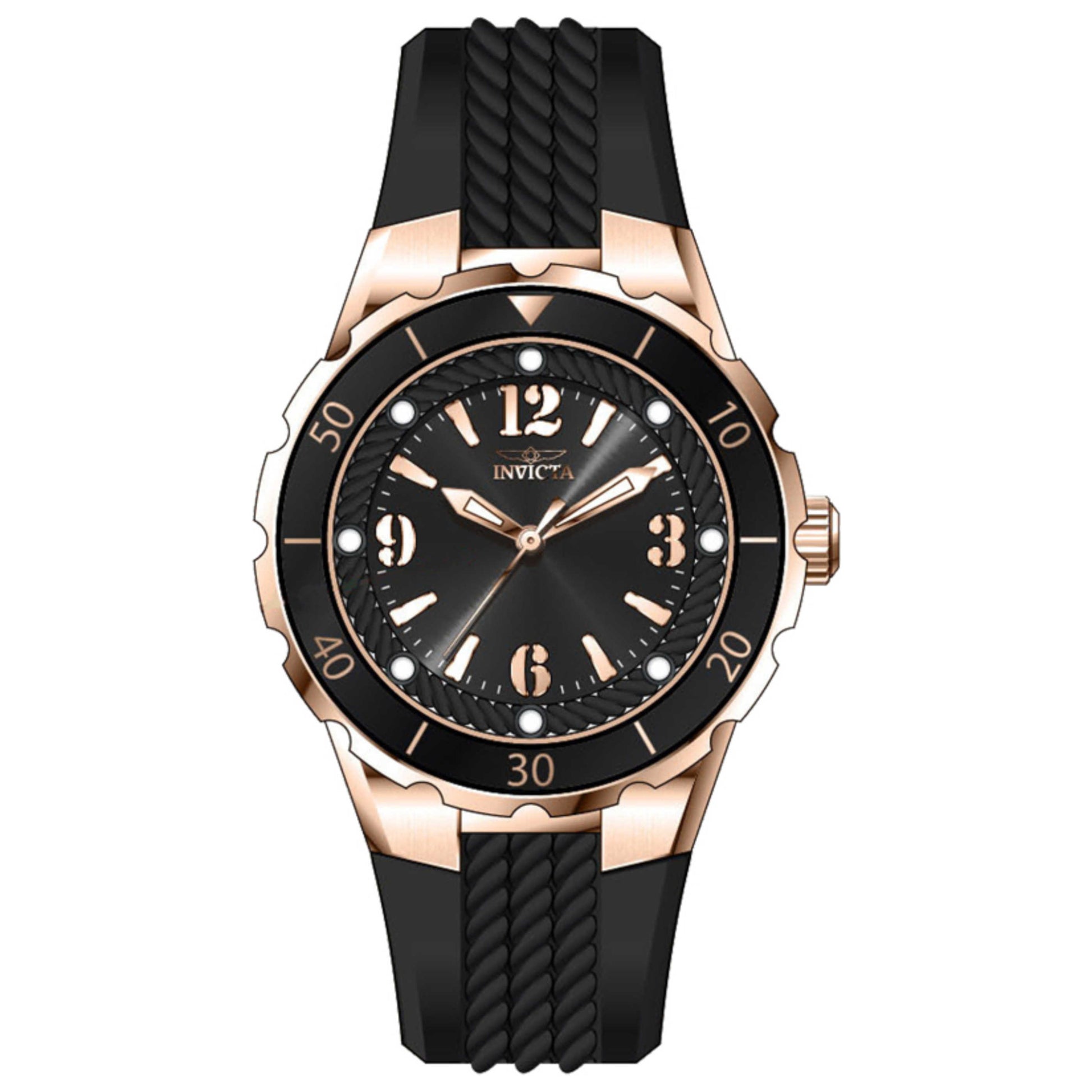 Front view of Invicta Angel Women's Quartz Watch IN-40313