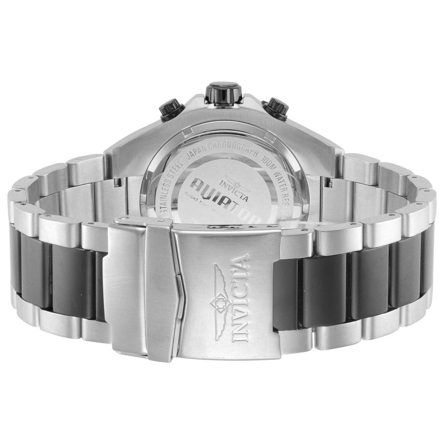 Back view of Invicta Aviator Men's Quartz Watch IN-40511