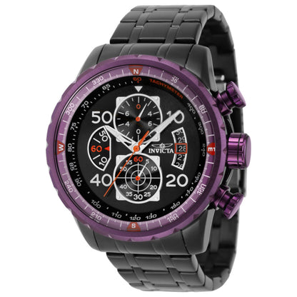 Front view of Invicta Aviator Men's Quartz Watch IN-40702
