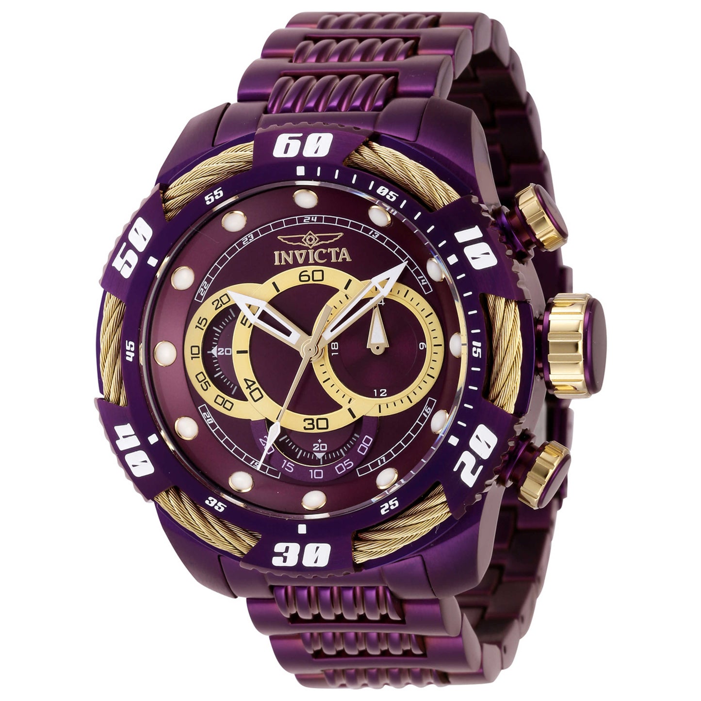 Front view of Invicta Speedway Men's Quartz Watch IN-40782