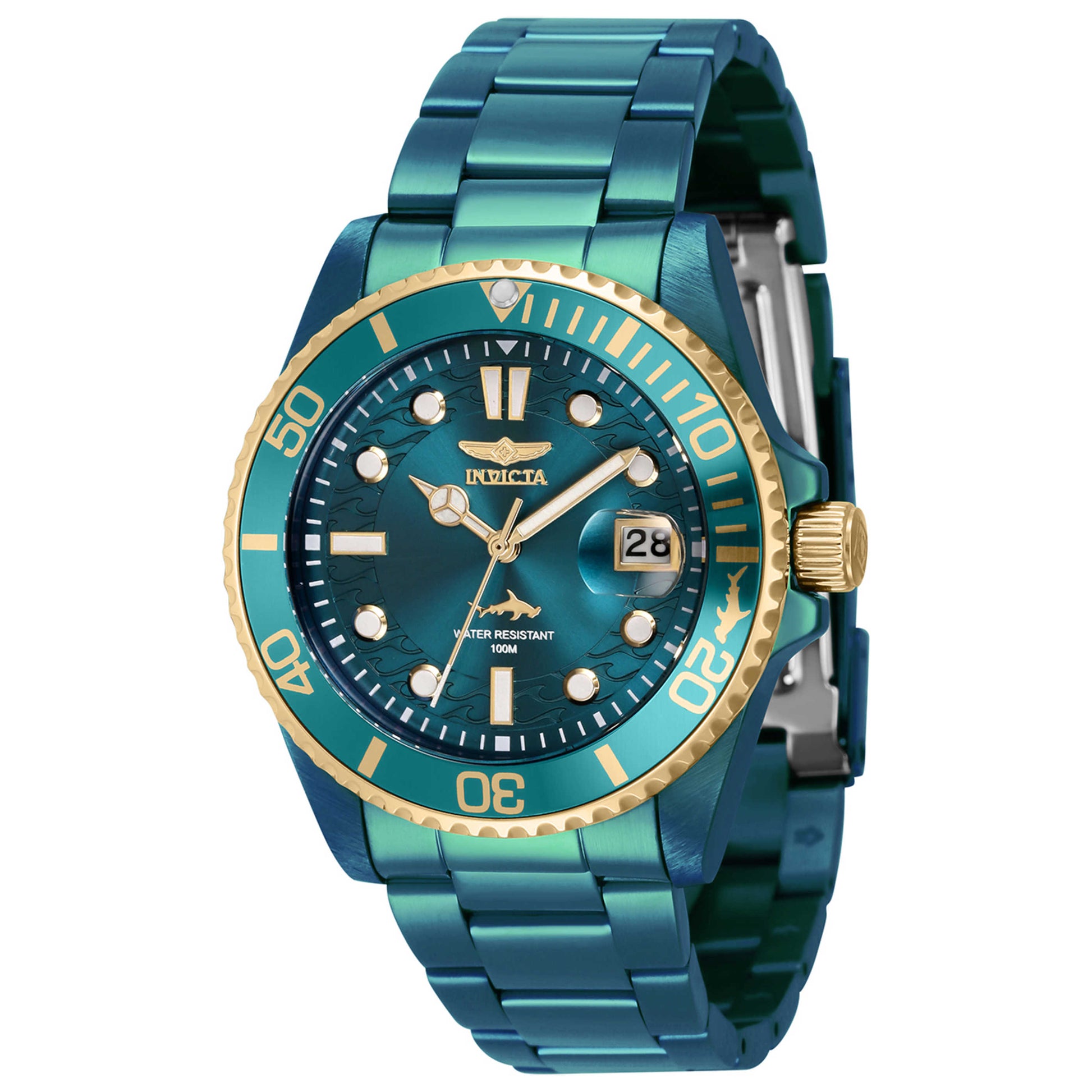 Front view of Invicta Pro Diver Women's Quartz Watch IN-40877