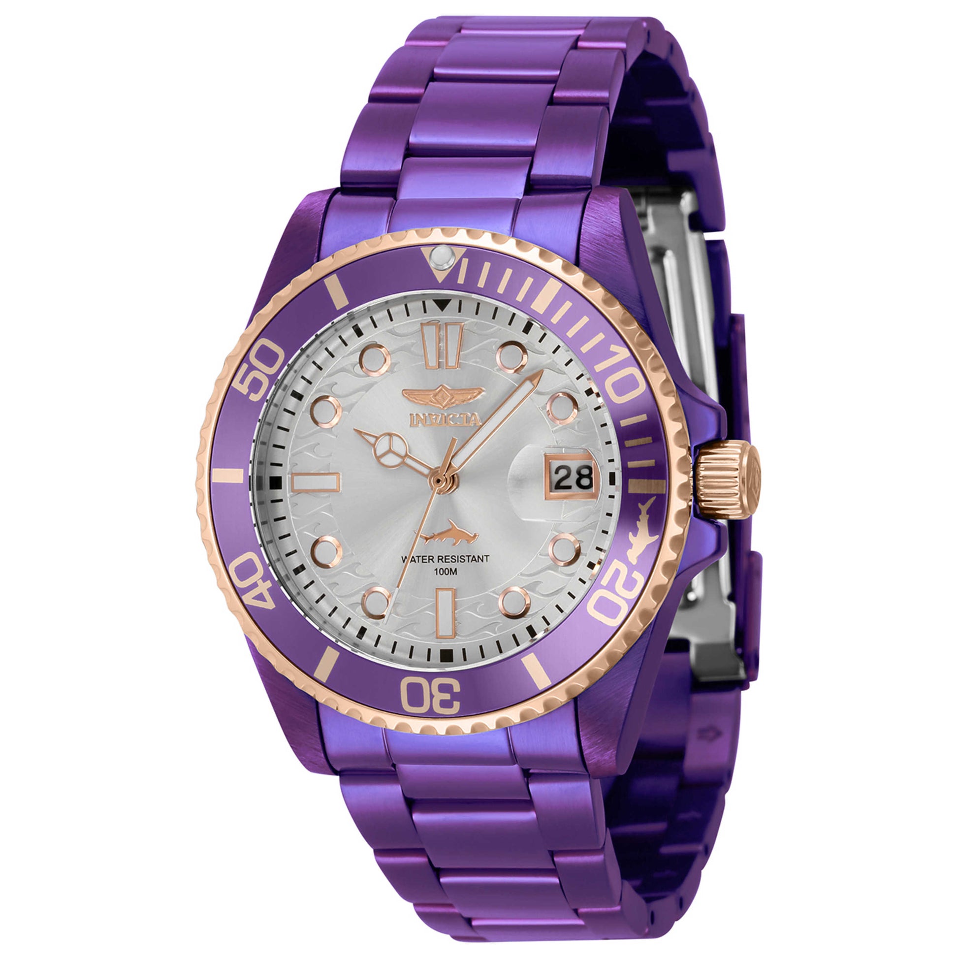 Front view of Invicta Pro Diver Women's Quartz Watch IN-40882