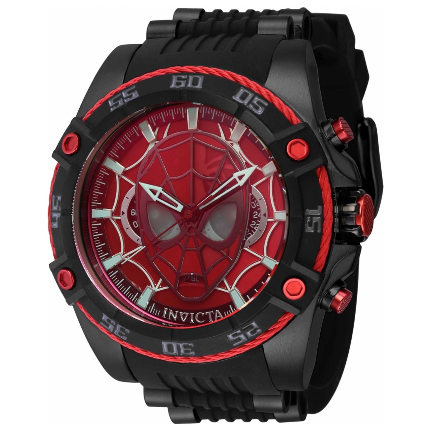 Front view of Invicta Marvel Men's Quartz Watch IN-41254