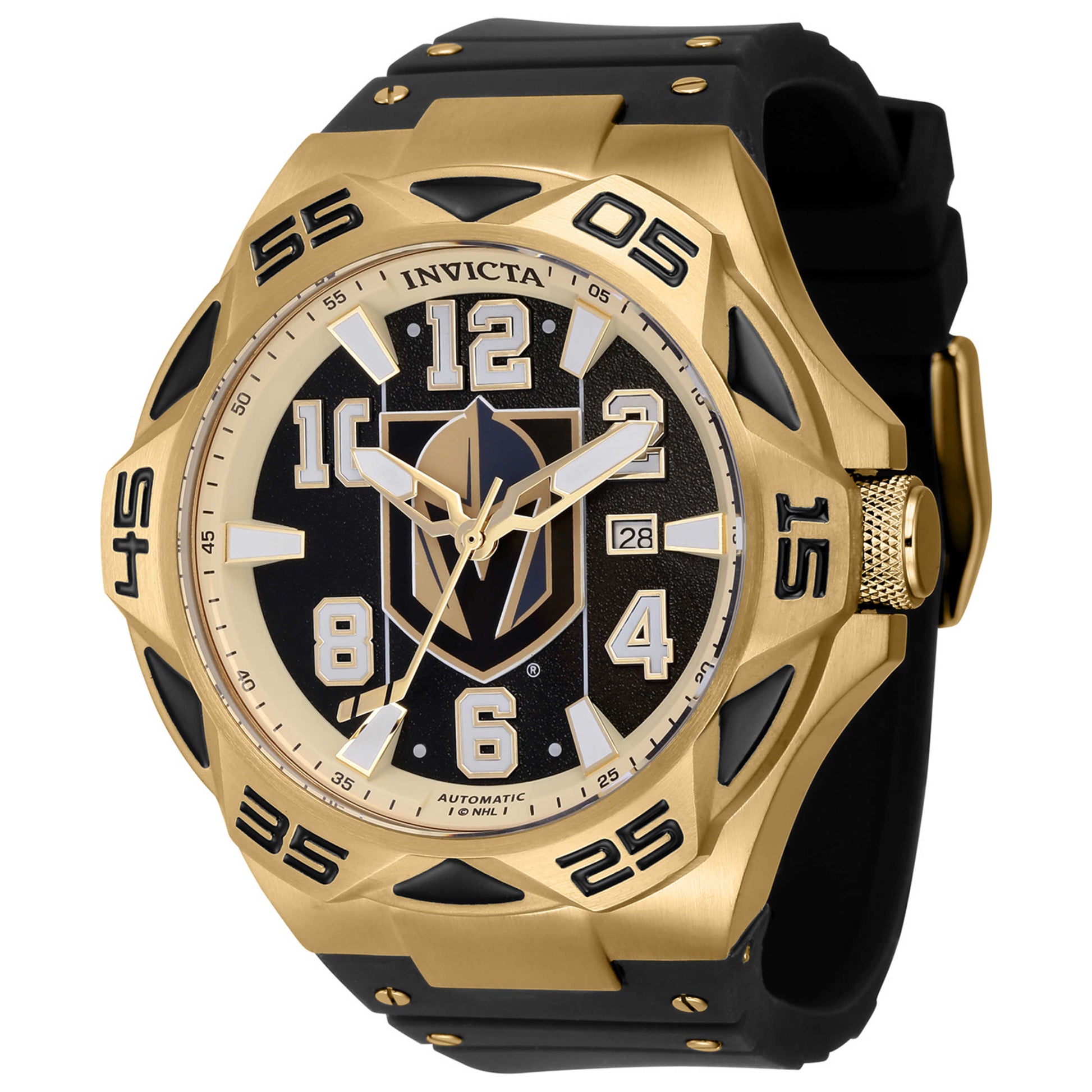 Front view of Invicta NHL Men's Automatic Watch IN-42273