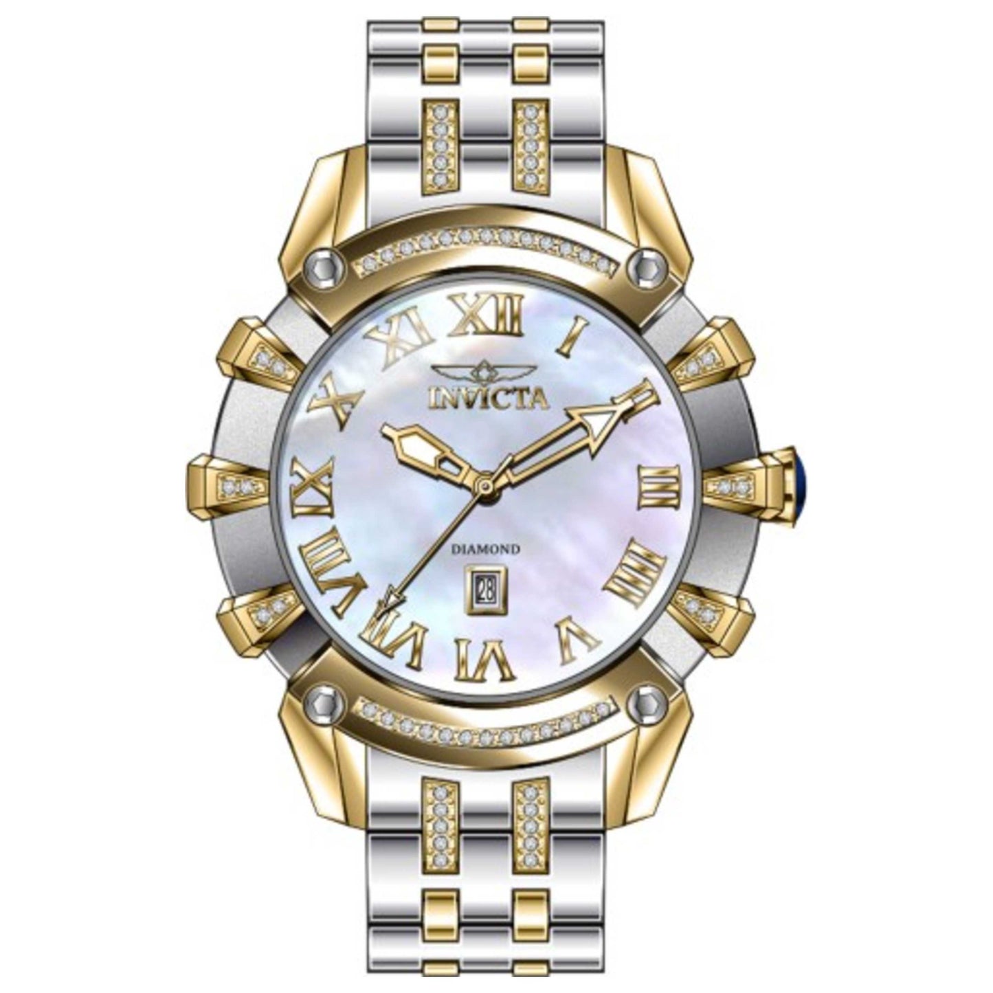 Front view of Invicta Angel Women's Quartz Watch IN-42306