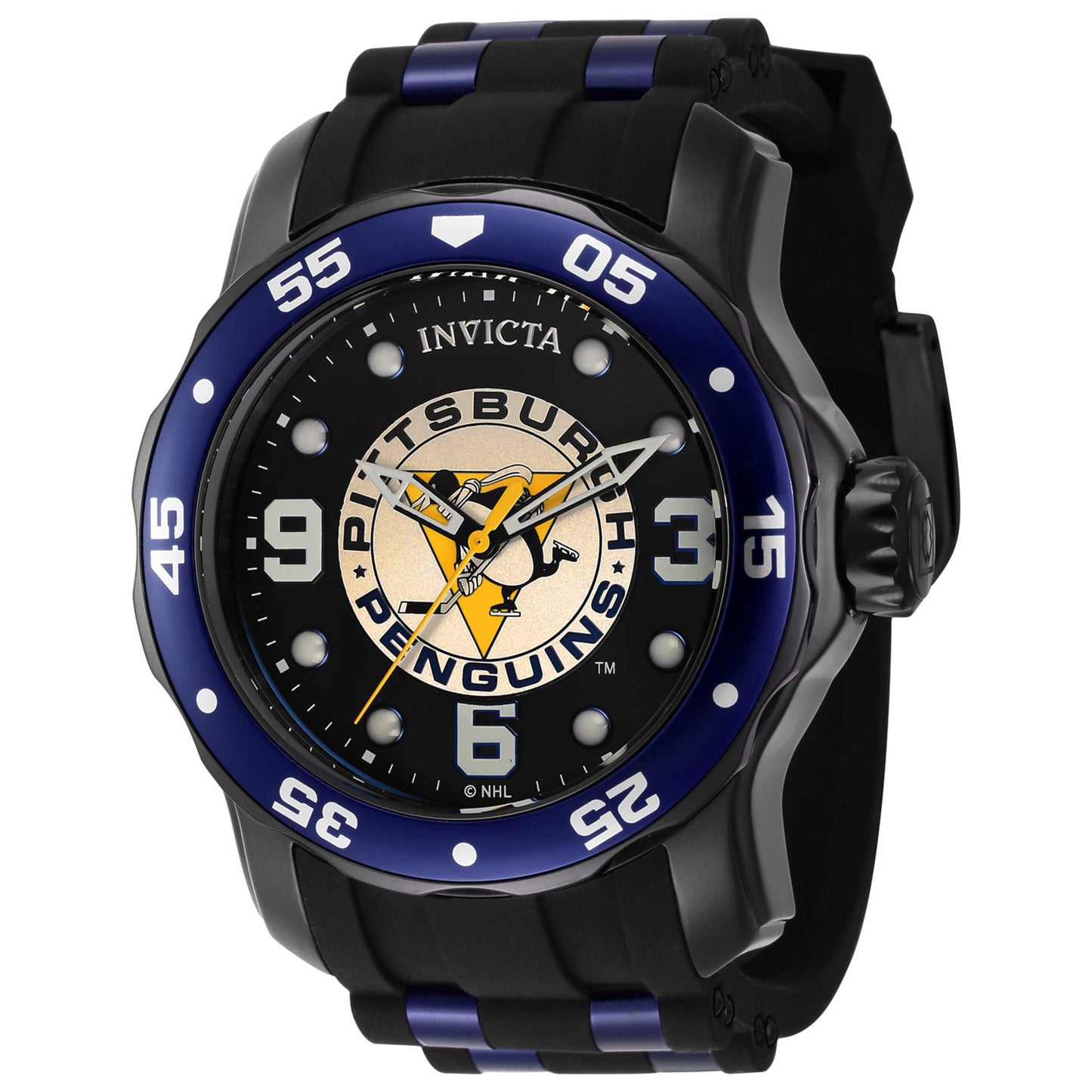 Front view of Invicta NHL Men's Quartz Watch IN-42646