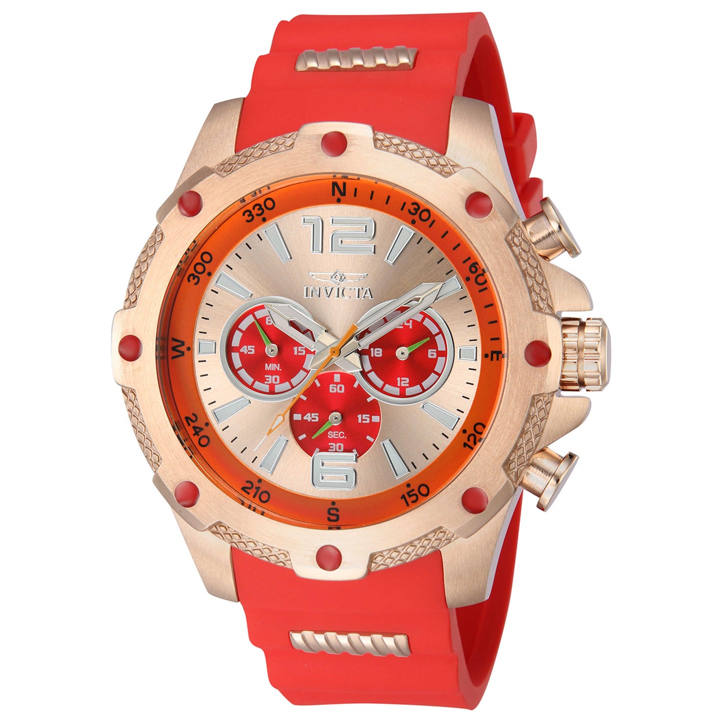 Front view of Invicta I-Force Men's Quartz Watch IN-43004