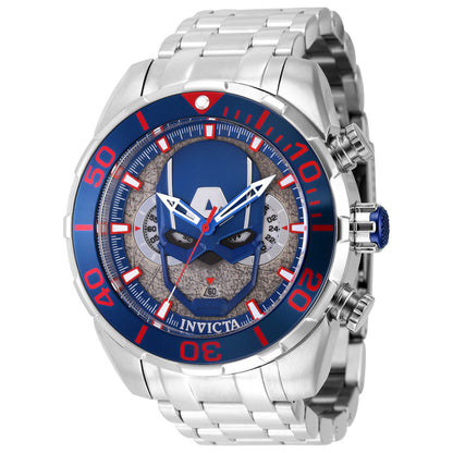 Front view of Invicta Marvel Men's Quartz Watch IN-43052