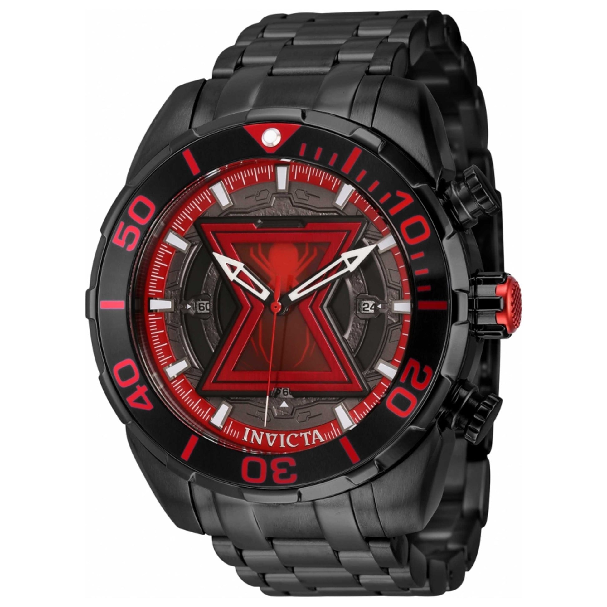 Front view of Invicta Marvel Men's Quartz Watch IN-43058