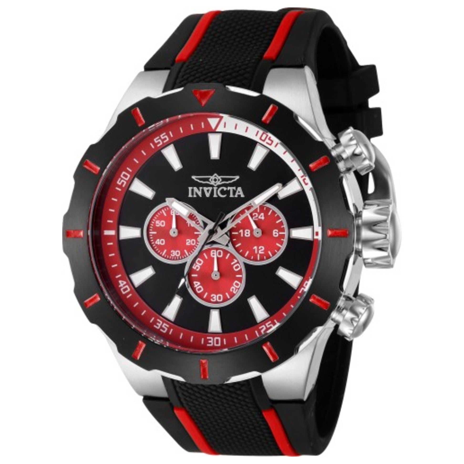 Front view of Invicta Speedway Men's Quartz Watch IN-43187