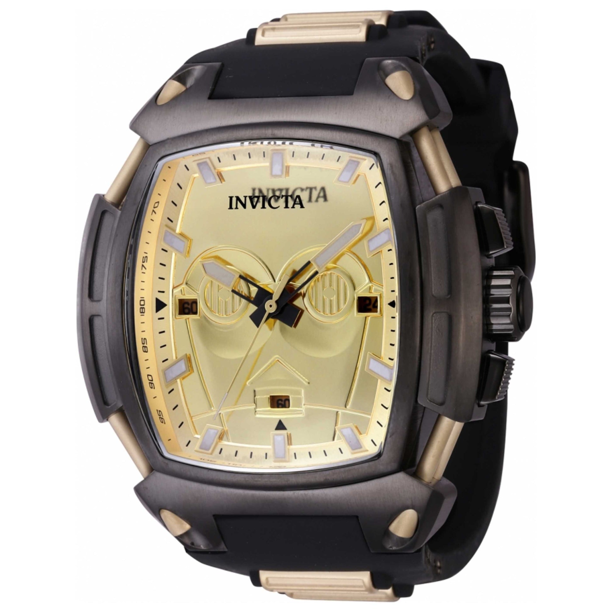 Front view of Invicta Star Wars Men's Quartz Watch IN-43666