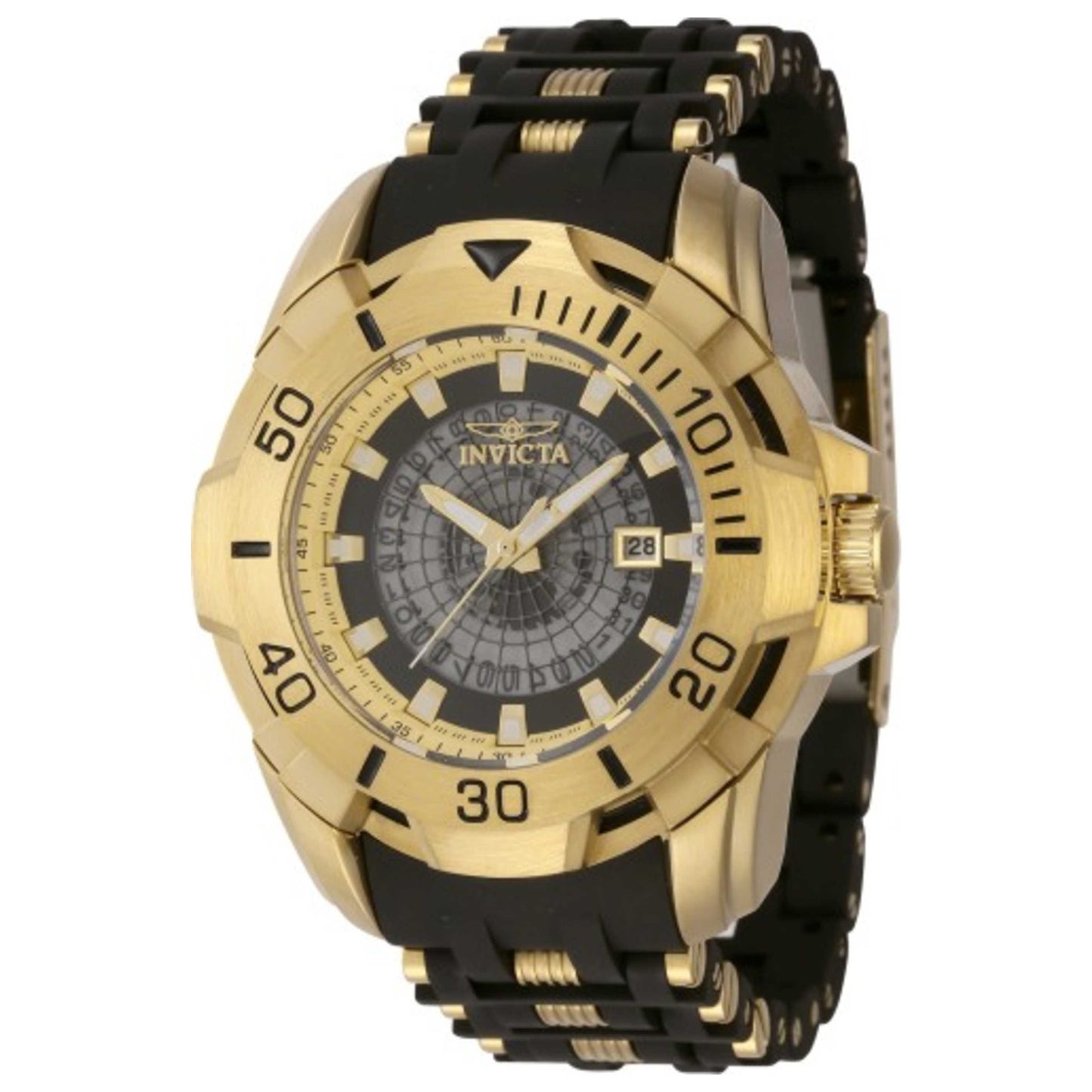 Front view of Invicta Men's Quartz Watch IN-44129