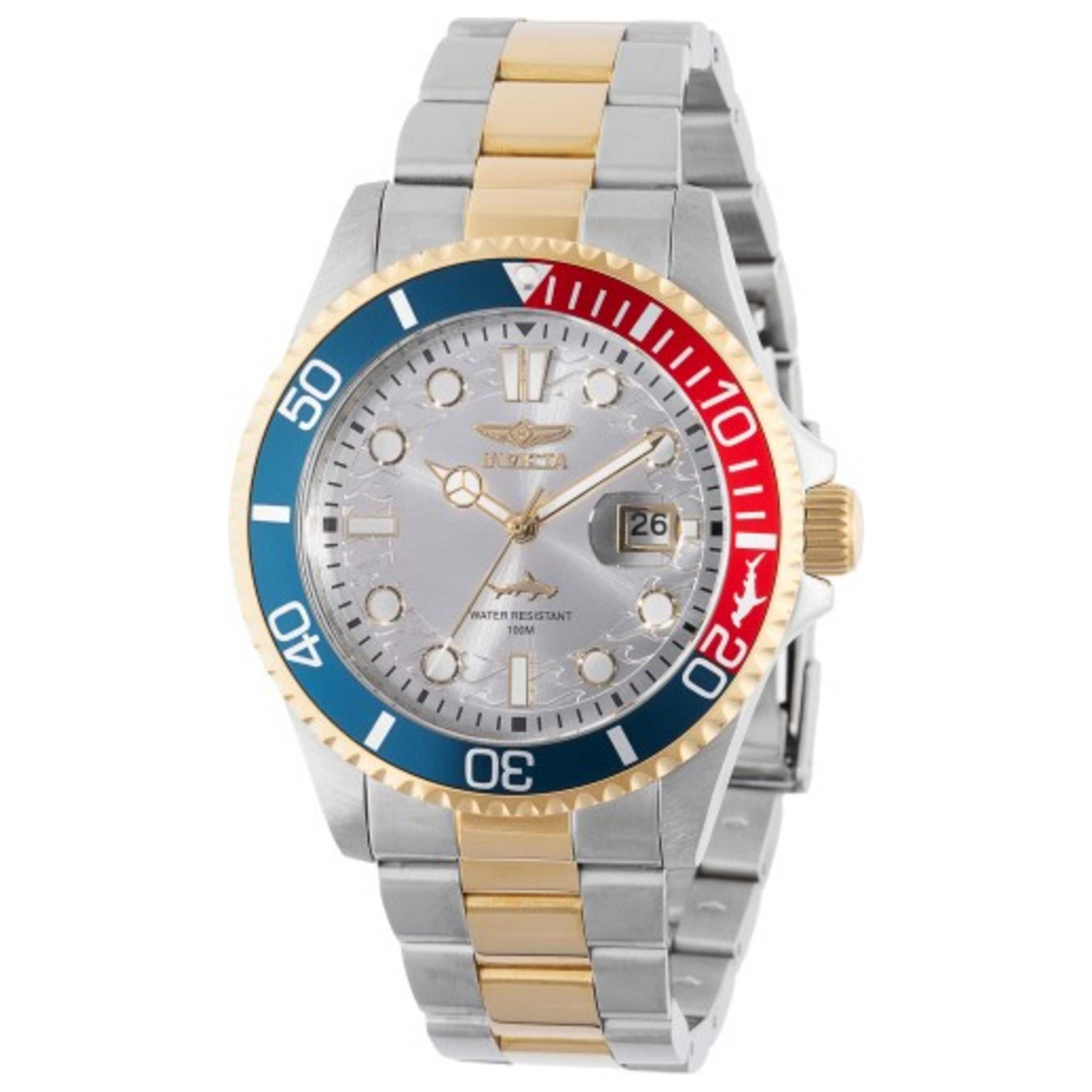 Front view of Invicta Pro Diver Men's Quartz Watch IN-44710
