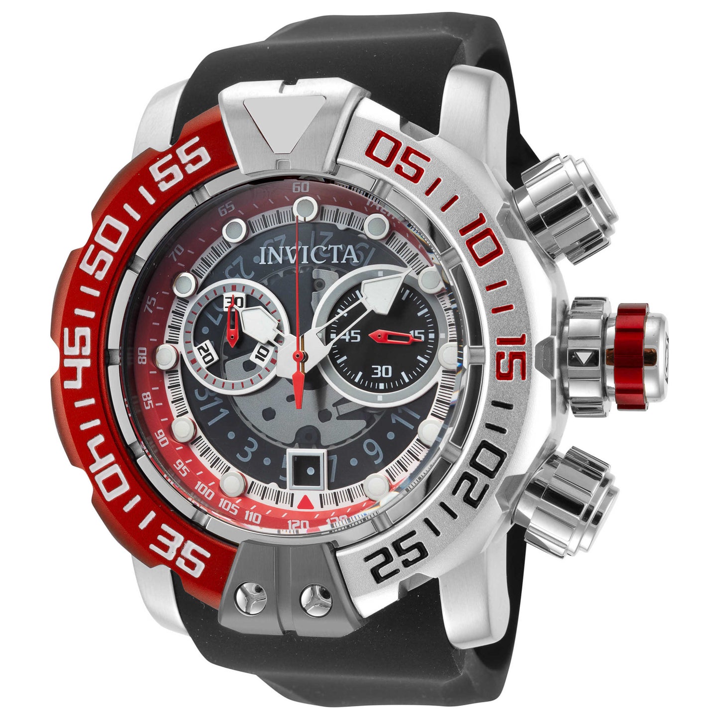 Front view of Invicta Sea Hunter Men's Quartz Watch IN-44851