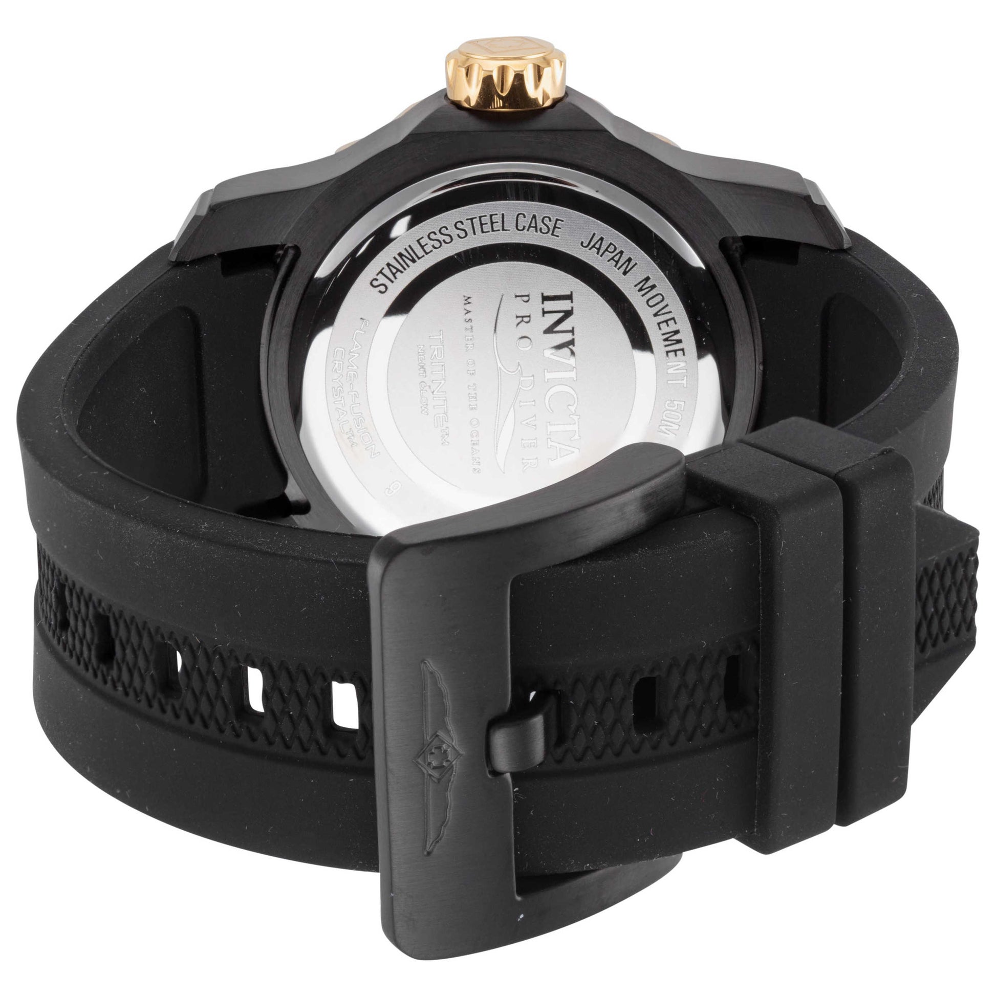 Back view of Invicta Pro Diver Men's Quartz Watch IN-45736