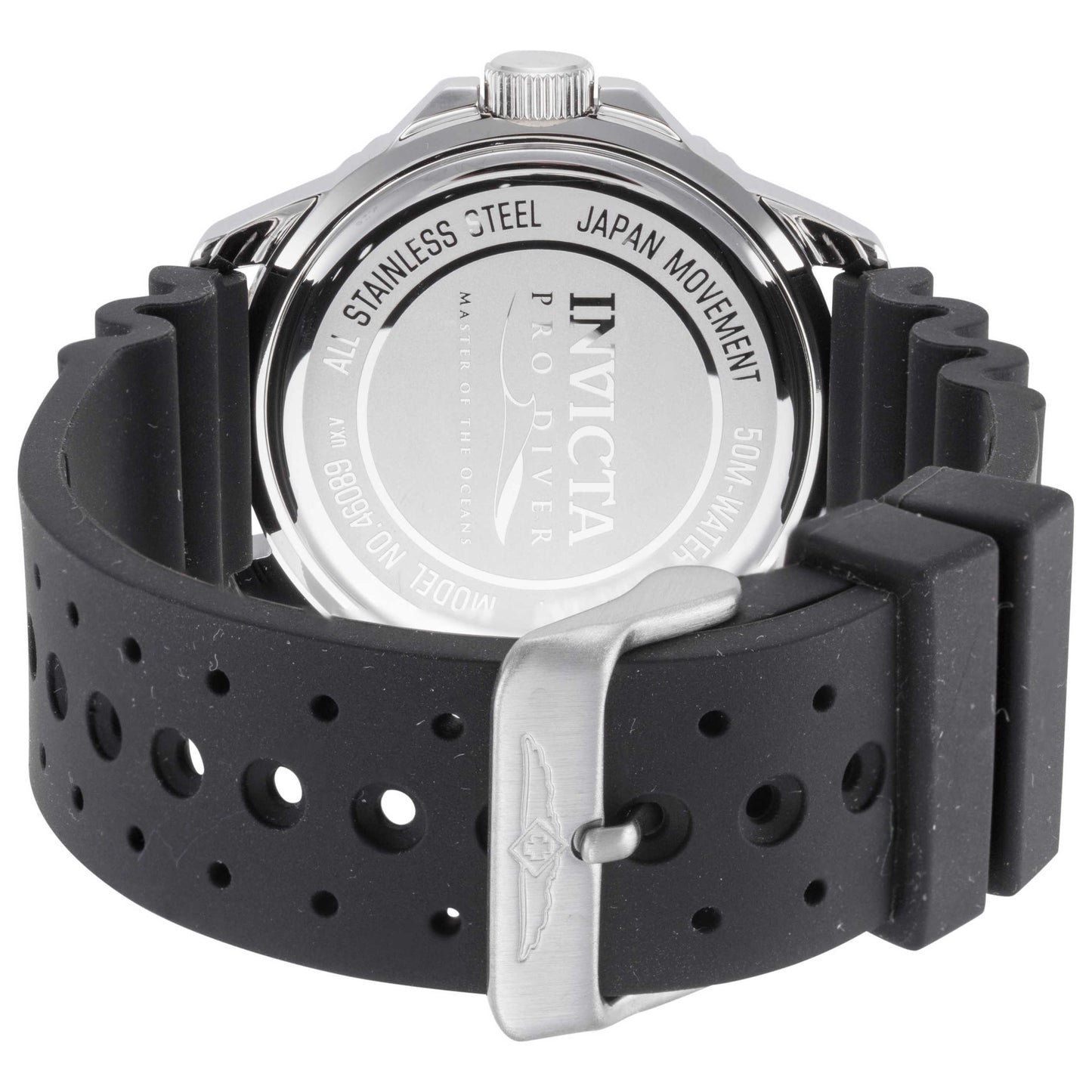 Back view of Invicta Pro Diver Men's Quartz Watch IN-46089