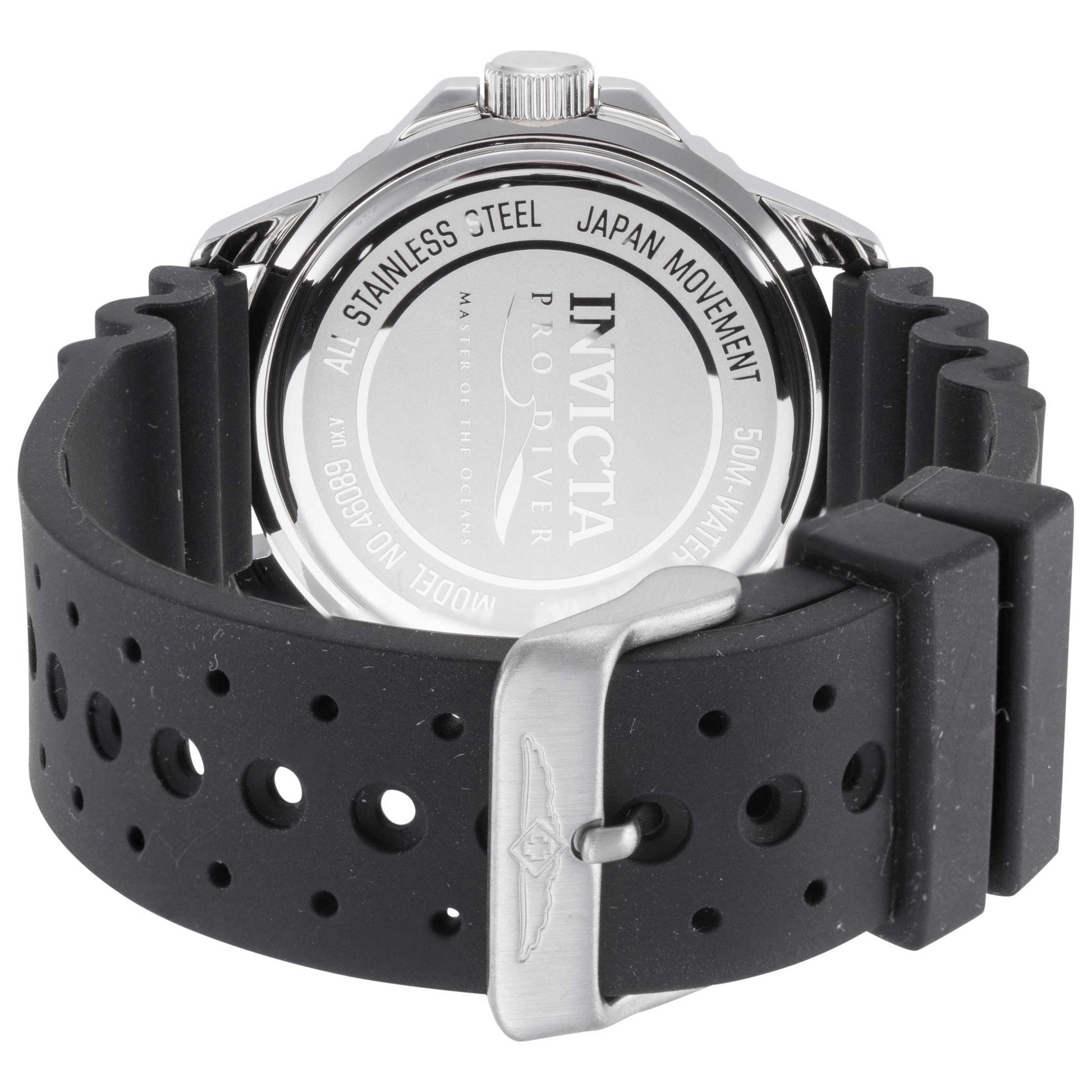 Back view of Invicta Pro Diver Men's Quartz Watch IN-46089