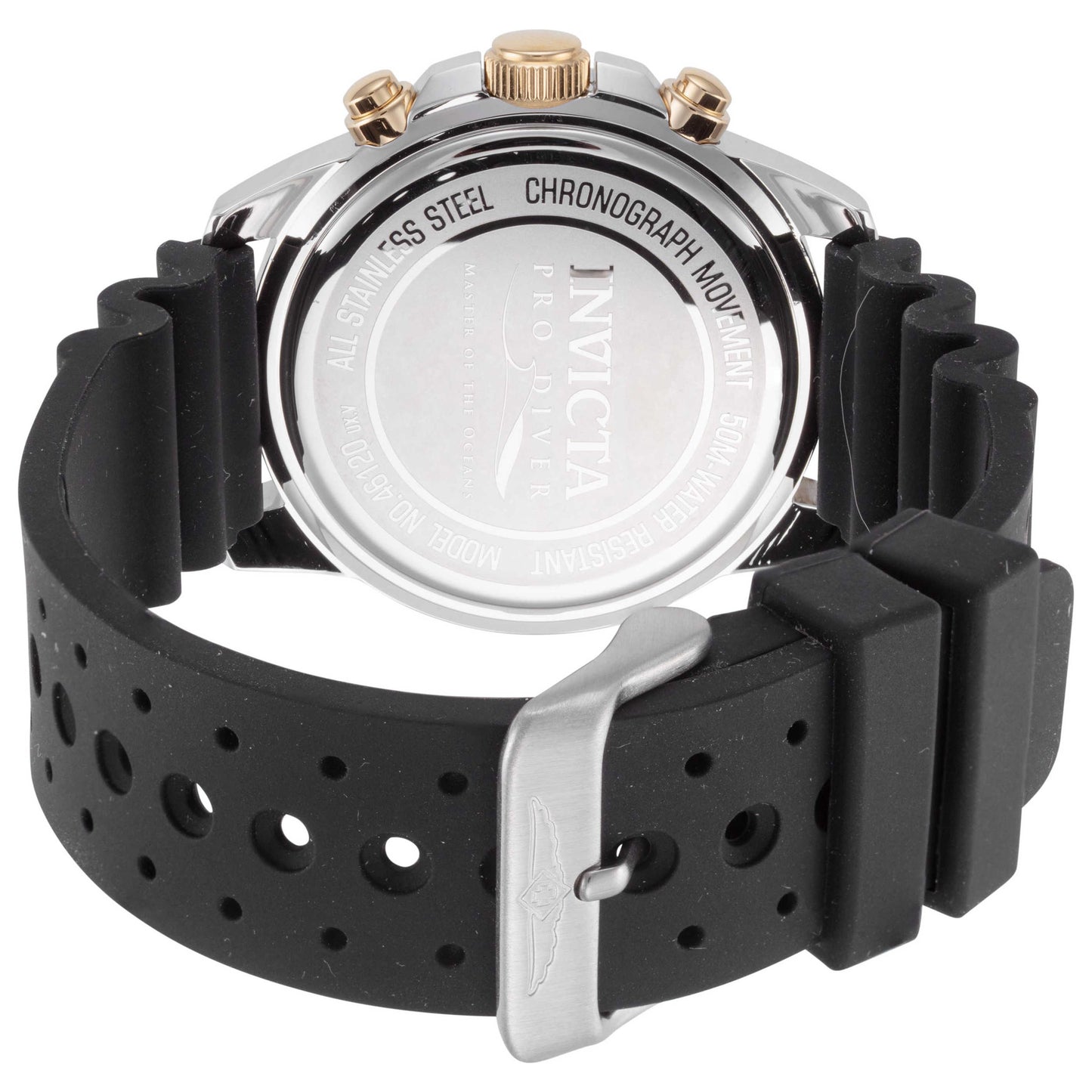 Back view of Invicta Pro Diver Men's Quartz Watch IN-46120