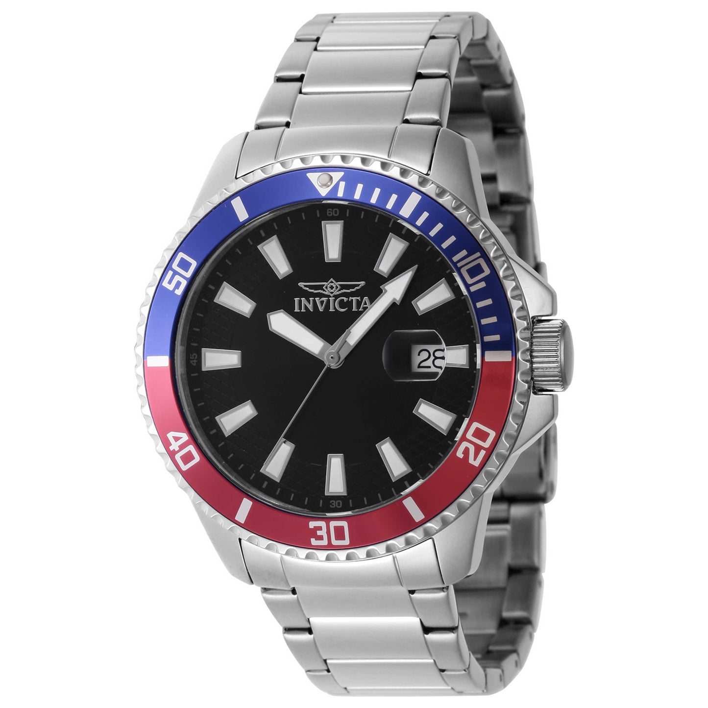 Front view of Invicta Pro Diver Men's Quartz Watch IN-46136