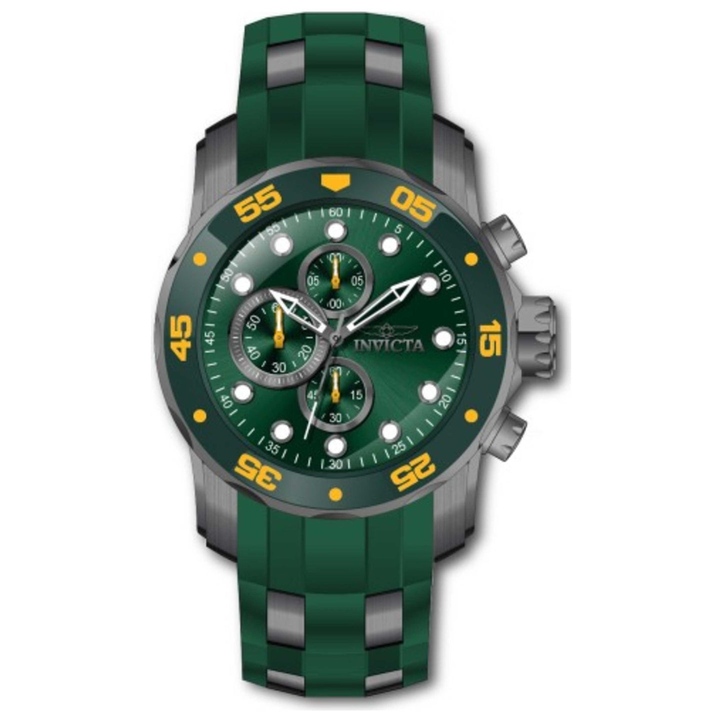Front view of Invicta Pro Diver Men's Quartz Watch IN-46363