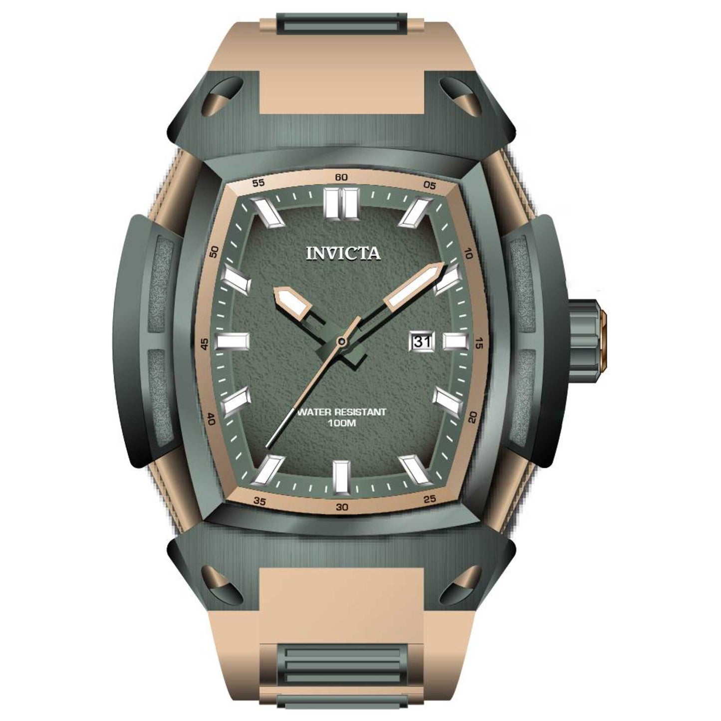 Front view of Invicta S1 Rally Men's Quartz Watch IN-46751