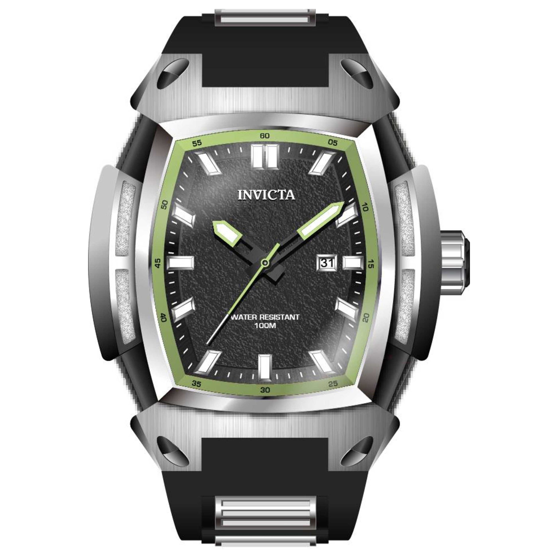 Front view of Invicta S1 Rally Men's Quartz Watch IN-46752