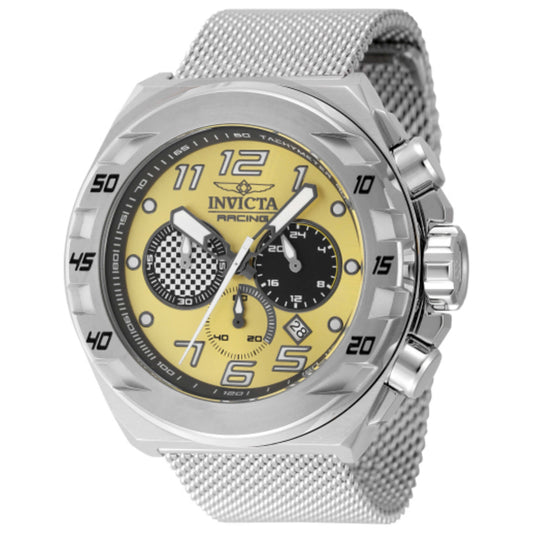 Front view of Invicta Racing Men's Quartz Watch IN-47199