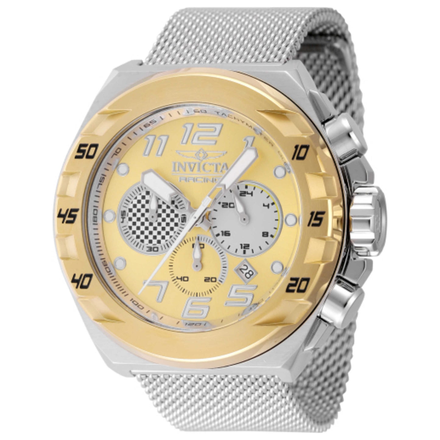 Front view of Invicta Racing Men's Quartz Watch IN-47204