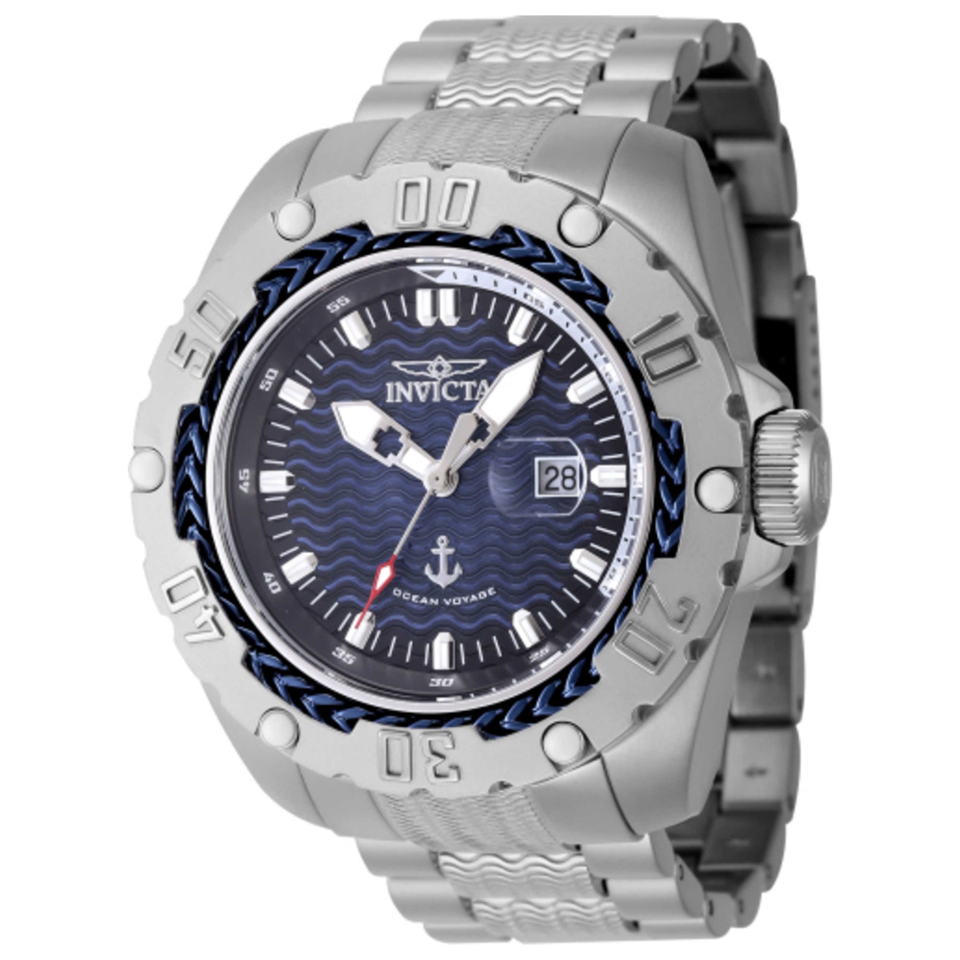 Front view of Invicta Ocean Voyage Men's Quartz Watch IN-47741