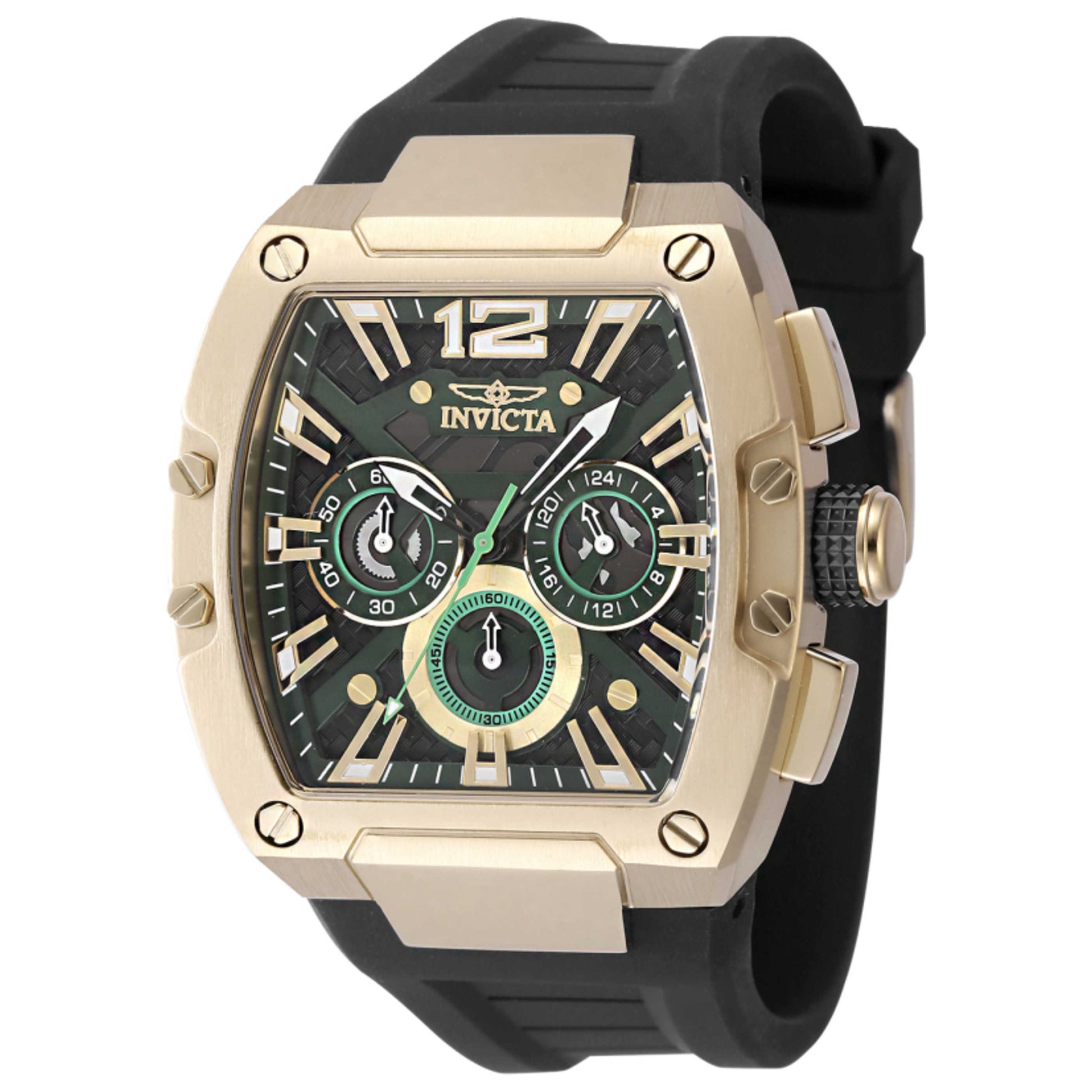 Front view of Invicta Racing Men's Quartz Watch IN-48468