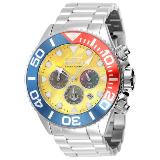 Front view of Invicta Ocean Voyage Men's Quartz Watch IN-48596