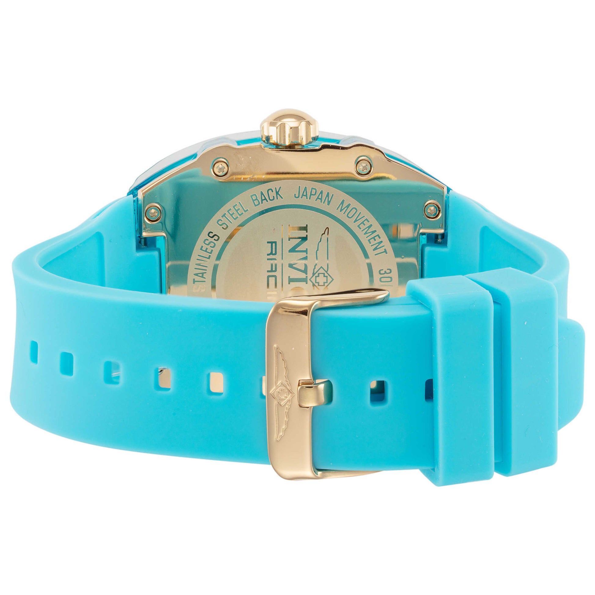 Back view of Invicta Racing Men's Quartz Watch IN-48709