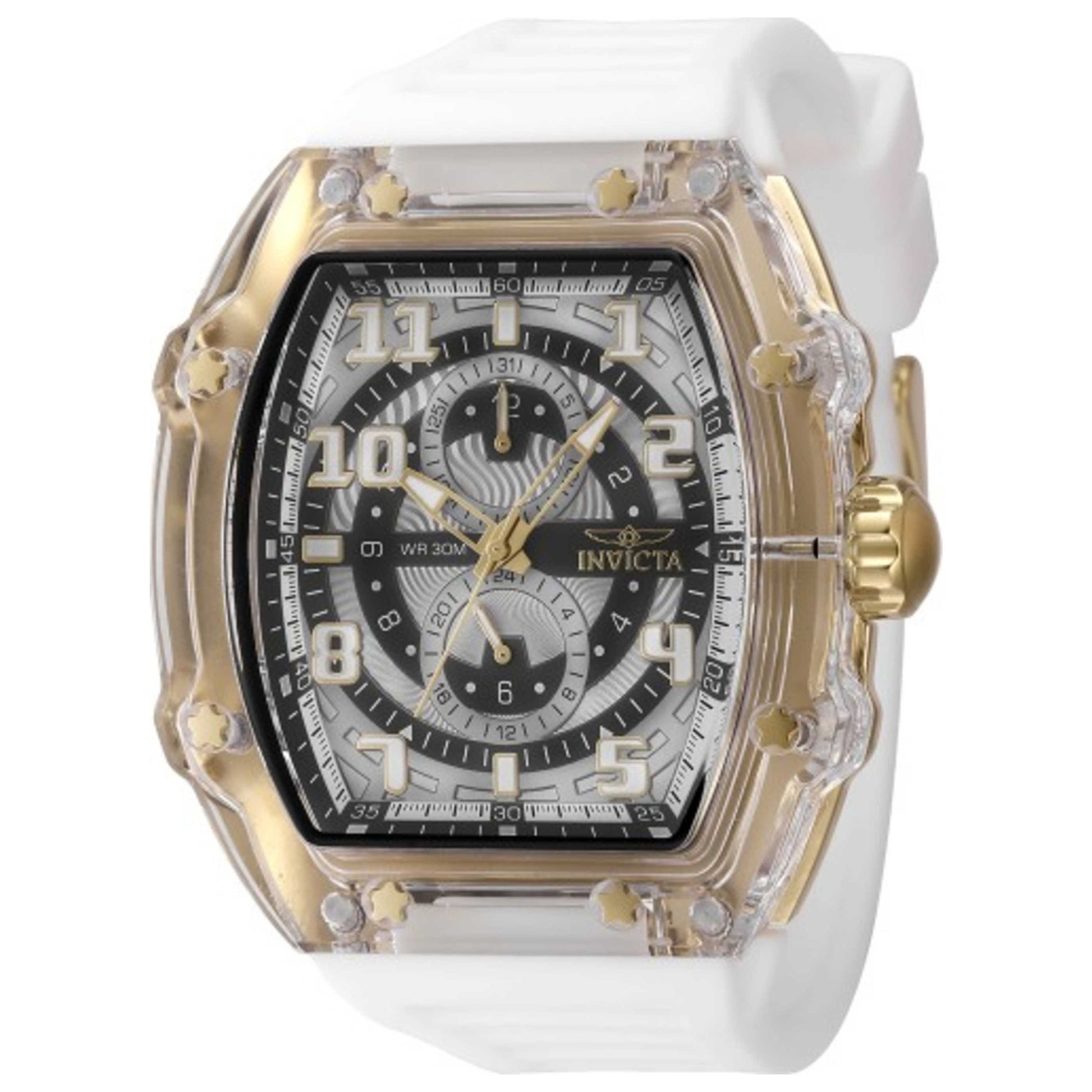 Front view of Invicta Racing Men's Quartz Watch IN-48712